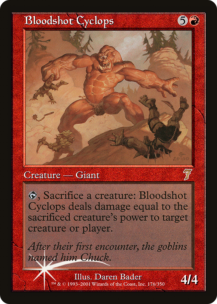 Bloodshot Cyclops [Seventh Edition] - Trinity Hobby