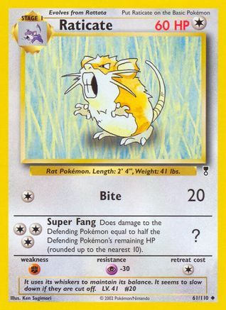 Raticate (61/110) [Legendary Collection] - Trinity Hobby