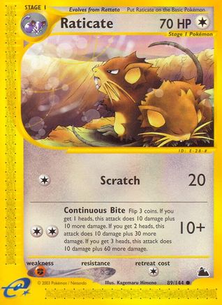 Raticate (89/144) [Skyridge] - Trinity Hobby