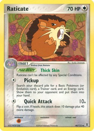 Raticate (48/112) [EX: FireRed & LeafGreen] - Trinity Hobby
