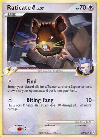 Raticate G (78/147) [Platinum: Supreme Victors] - Trinity Hobby