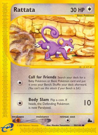 Rattata (90/144) [Skyridge] - Trinity Hobby