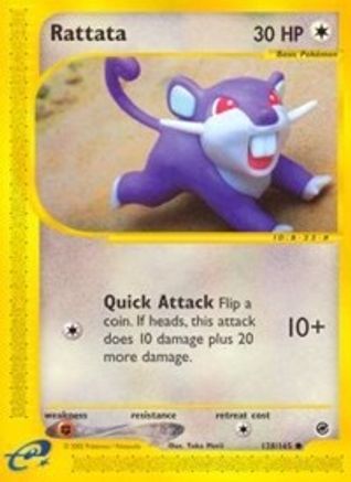 Rattata (128/165) [Expedition: Base Set] - Trinity Hobby