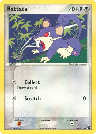 Rattata (77/112) [EX: FireRed & LeafGreen] - Trinity Hobby