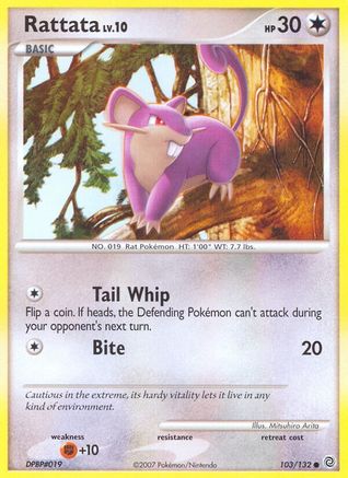 Rattata (103/132) [Diamond & Pearl: Secret Wonders] - Trinity Hobby