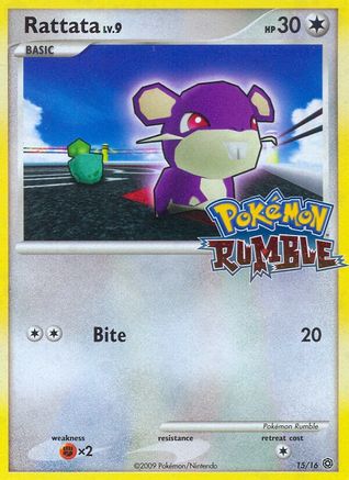 Rattata (15/16) [Pokémon Rumble] - Trinity Hobby