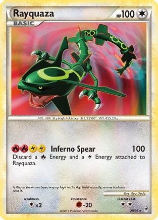 Rayquaza (20/95) [HeartGold & SoulSilver: Call of Legends] - Trinity Hobby