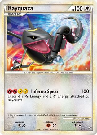 Rayquaza (SL10) [HeartGold & SoulSilver: Call of Legends] - Trinity Hobby