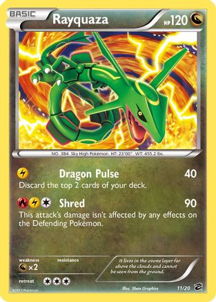 Rayquaza (11/20) [Black & White: Dragon Vault] - Trinity Hobby