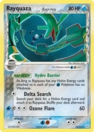 Rayquaza (16/110) (Delta Species) [EX: Holon Phantoms] - Trinity Hobby