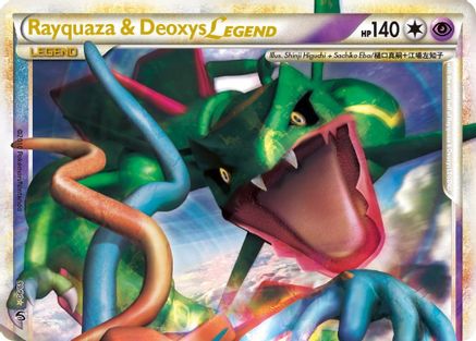 Rayquaza & Deoxys LEGEND (89/90) [HeartGold & SoulSilver: Undaunted] - Trinity Hobby
