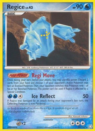 Regice (36/146) [Diamond & Pearl: Legends Awakened] - Trinity Hobby