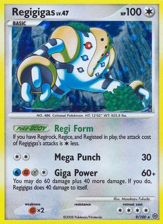 Regigigas (9/100) [Diamond & Pearl: Stormfront] - Trinity Hobby