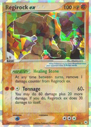 Regirock ex (98/101) [EX: Hidden Legends] - Trinity Hobby