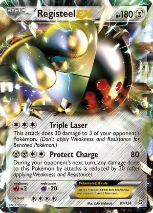 Registeel EX (81/124) [Black & White: Dragons Exalted] - Trinity Hobby