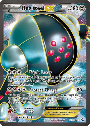 Registeel EX (122/124) [Black & White: Dragons Exalted] - Trinity Hobby