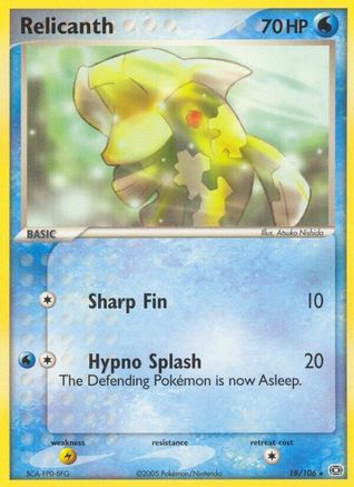 Relicanth (18/106) (Stamped) [EX: Emerald] - Trinity Hobby