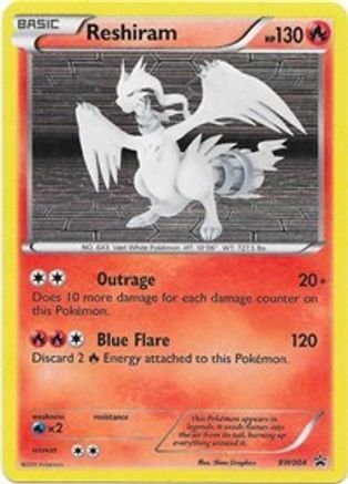 Reshiram (BW004) [Black & White: Black Star Promos] - Trinity Hobby