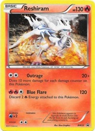 Reshiram (BW23) [Black & White: Black Star Promos] - Trinity Hobby