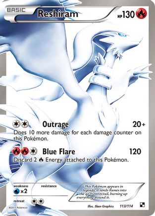 Reshiram (113/114) [Black & White: Base Set] - Trinity Hobby