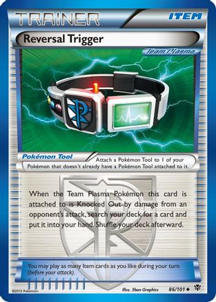 Reversal Trigger (86/101) [Black & White: Plasma Blast] - Trinity Hobby