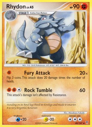 Rhydon (80/147) [Platinum: Supreme Victors] - Trinity Hobby