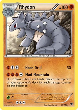 Rhydon (61/146) [XY: Base Set] - Trinity Hobby