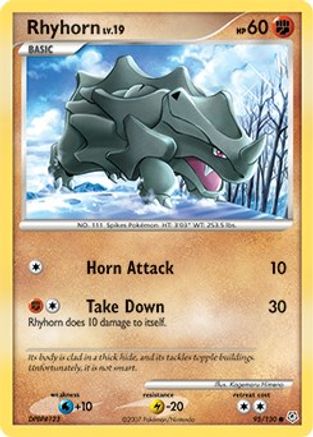 Rhyhorn (95/130) [Diamond & Pearl: Base Set] - Trinity Hobby