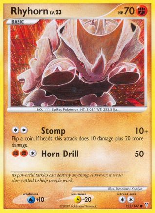 Rhyhorn (122/147) [Platinum: Supreme Victors] - Trinity Hobby
