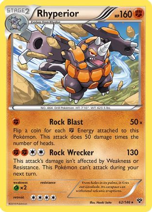 Rhyperior (62/146) [XY: Base Set] - Trinity Hobby