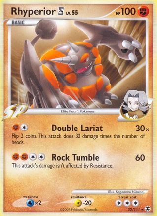 Rhyperior (32/111) [Platinum: Rising Rivals] - Trinity Hobby