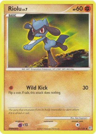 Riolu (61/130) [Diamond & Pearl: Base Set] - Trinity Hobby