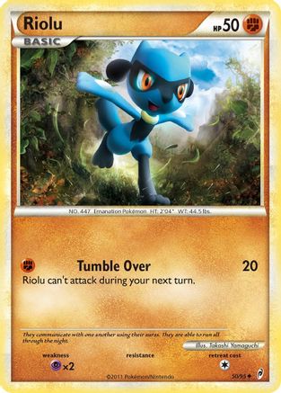Riolu (50/95) [HeartGold & SoulSilver: Call of Legends] - Trinity Hobby
