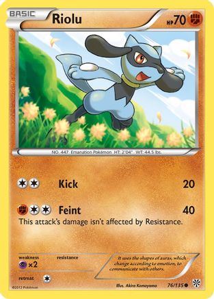Riolu (76/135) [Black & White: Plasma Storm] - Trinity Hobby