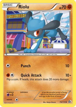 Riolu (79/113) [Black & White: Legendary Treasures] - Trinity Hobby