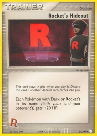 Rocket's Hideout (87/109) [EX: Team Rocket Returns] - Trinity Hobby
