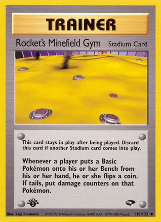 Rocket's Minefield Gym (119/132) [Gym Challenge Unlimited] - Trinity Hobby
