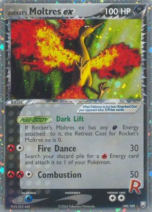 Rocket's Moltres ex (100/109) [EX: Team Rocket Returns] - Trinity Hobby