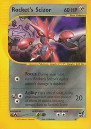 Rocket's Scizor (4) [Best of Promos] - Trinity Hobby