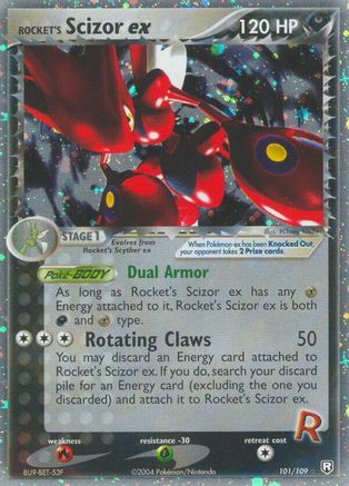 Rocket's Scizor ex (101/109) [EX: Team Rocket Returns] - Trinity Hobby
