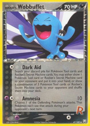 Rocket's Wobbuffet (47/109) (Stamped) [EX: Team Rocket Returns] - Trinity Hobby