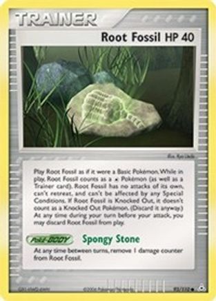 Root Fossil (93/110) (Stamped) [EX: Holon Phantoms] - Trinity Hobby