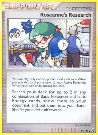 Roseanne's Research (125/132) [Diamond & Pearl: Secret Wonders] - Trinity Hobby