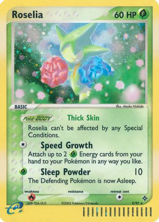 Roselia (9/97) [EX: Dragon] - Trinity Hobby