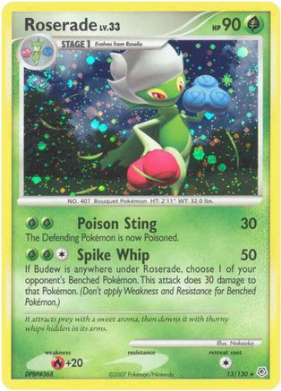 Roserade (13/130) [Diamond & Pearl: Base Set] - Trinity Hobby