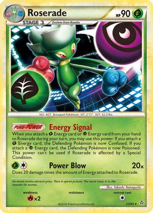 Roserade (23/95) [HeartGold & SoulSilver: Unleashed] - Trinity Hobby
