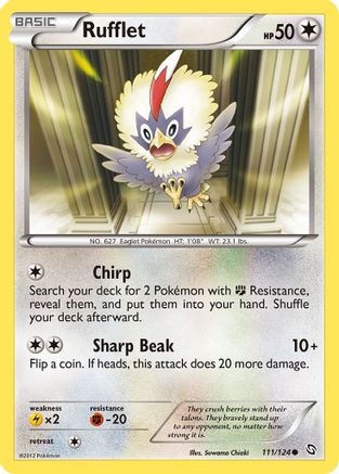 Rufflet (111/124) [Black & White: Dragons Exalted] - Trinity Hobby