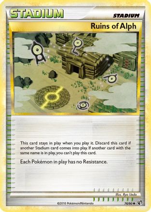 Ruins of Alph (76/90) [HeartGold & SoulSilver: Undaunted] - Trinity Hobby