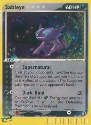 Sableye (10/100) [EX: Sandstorm] - Trinity Hobby