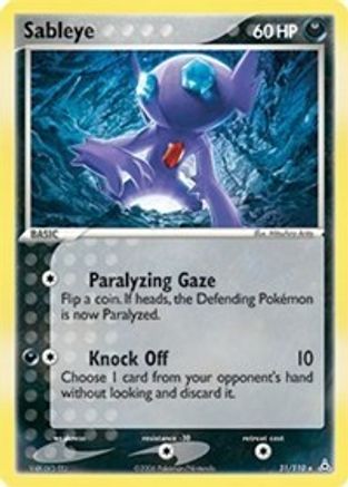 Sableye (31/110) (Stamped) [EX: Holon Phantoms] - Trinity Hobby